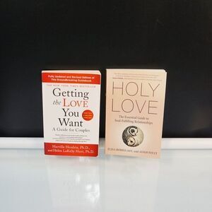 2 Books Getting the Love You Want A Guide for Couples & Holy Love
